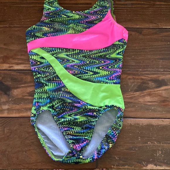Motionwear Other - Motion Wear girl's multi color leotard for gymnastics